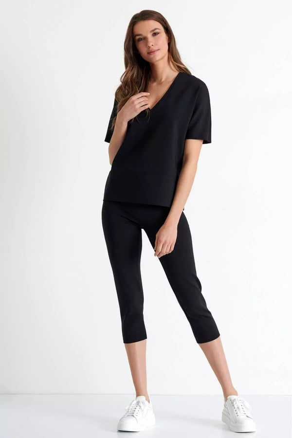 Shan Sofia 3D JERSEY CAPRI LEGGINGS